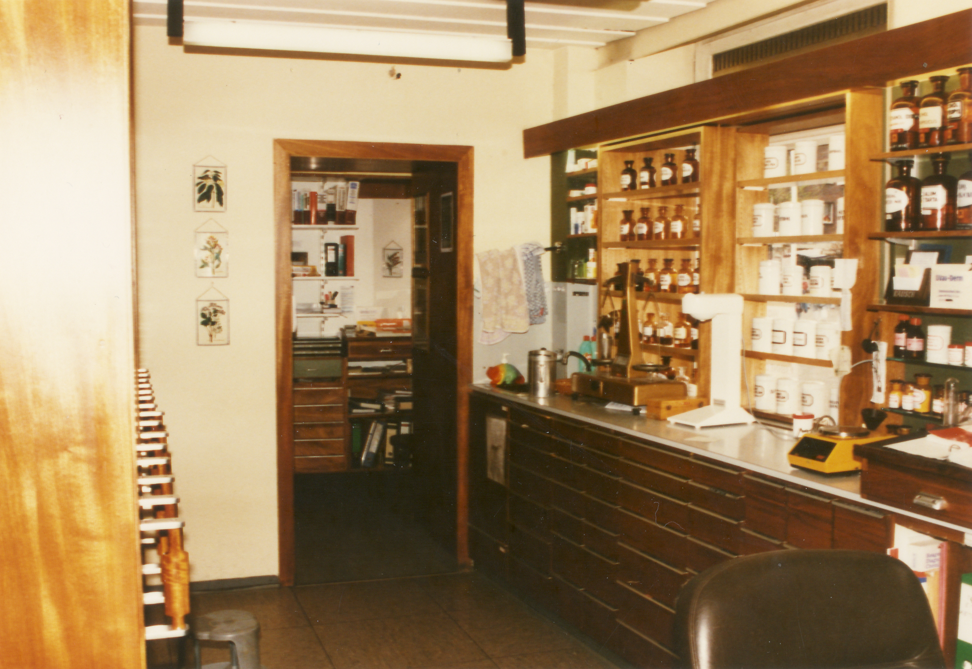 Rezeptur & Labor vor dem Umbau (1995)
